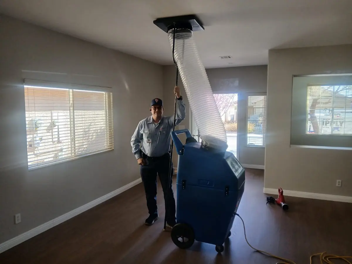 Professional Dryer Vent Cleaning work inside a Somerset home